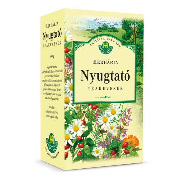 Herbária nyugtató teakeverék 100g
