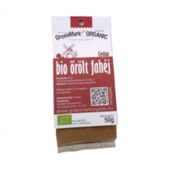 Greenmark bio fűszer őrölt fahéj 50g